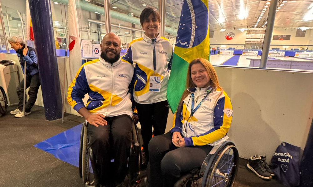 Delegação do Brasil no Mundial de Curling em cadeira de rodas