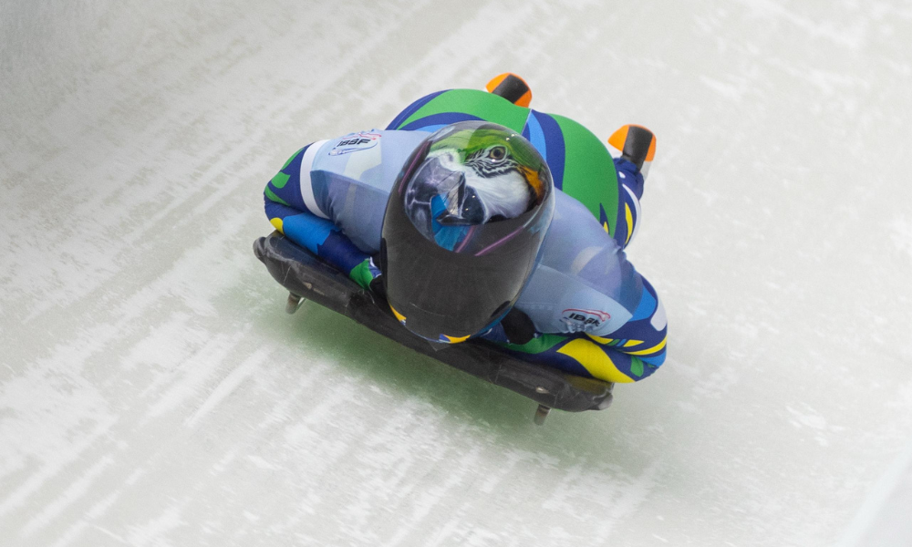Nicole Silveira no Campeonato Mundial de Skeleton