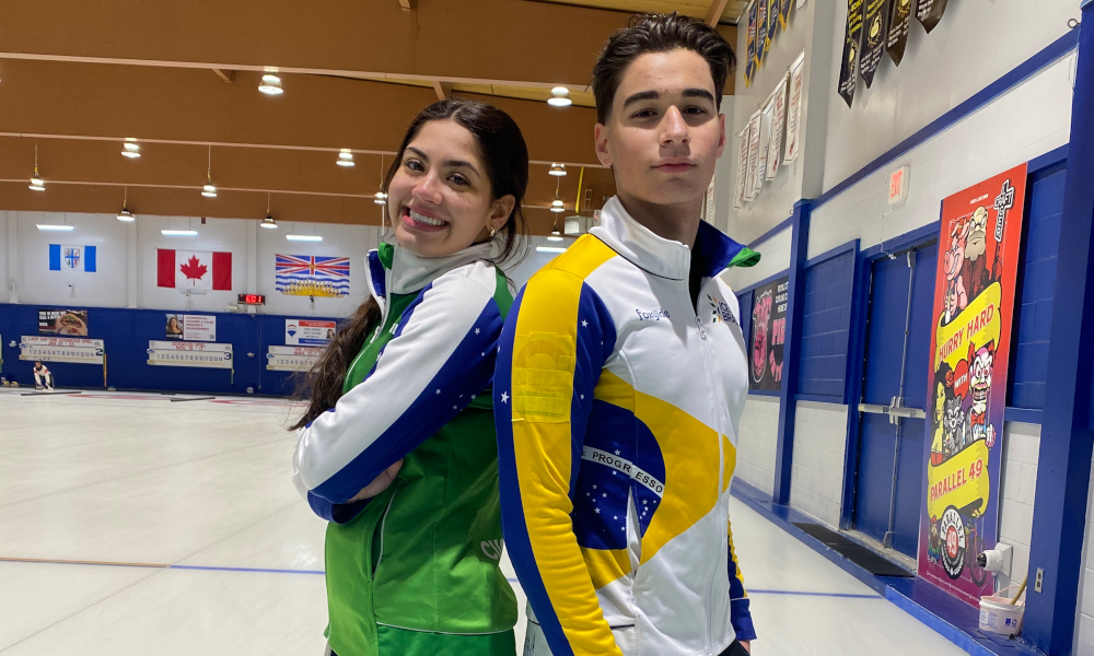Melissa Sampaio e Pedro Alves - Curling Duplas Mistas