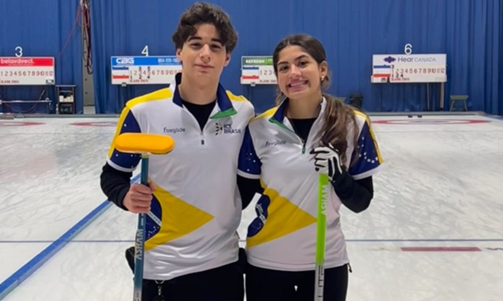 Melissa Sampaio e Pedro Alves - Curling Duplas Mistas